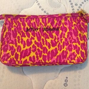 Betsey Johnson makeup bag