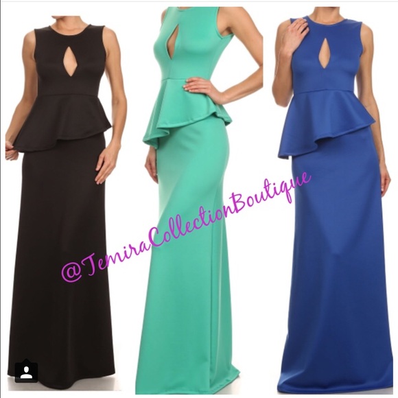 TC Peplum Dress - Picture 1 of 2