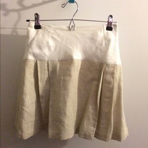 Handmade pleated skirt