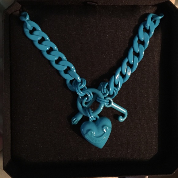💙💙 Bright Blue Juicy Couture Necklace
