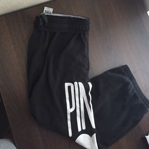 Black PINK by vicotoria's secret sweat pants