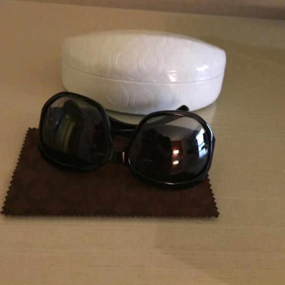 Coach sunglasses with case