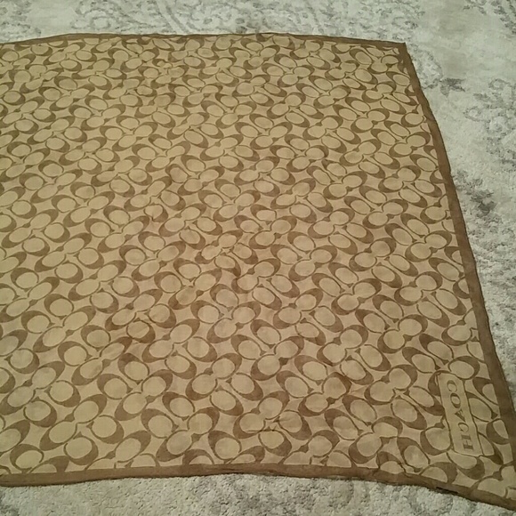 Coach scarf