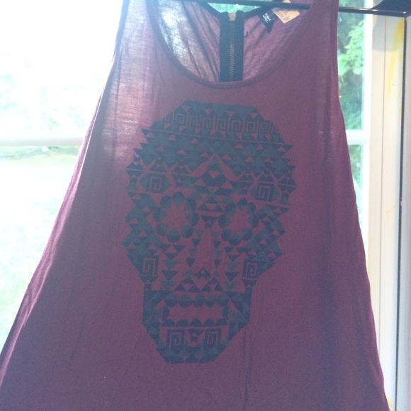 Cute Skull Tank