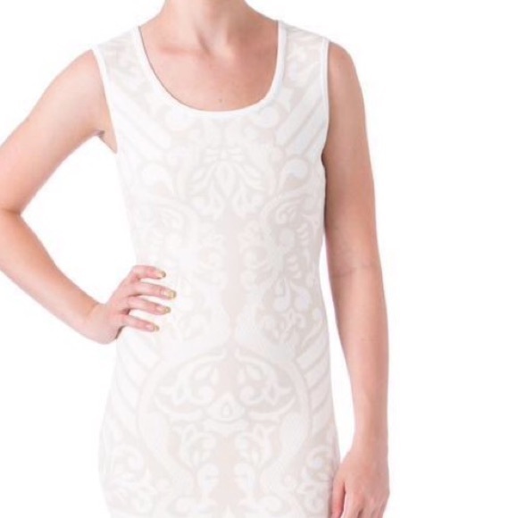 GUESS PAISLEY SWEATER DRESS - Picture 2 of 5