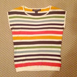 Angora Striped French Connection Top