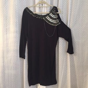 Distressed T-Bags Los Angeles Dress