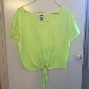 Neon yellow top