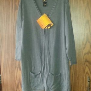 Long cover up cardigan