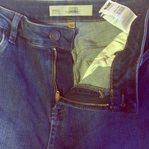 Topshop high waisted jeans!