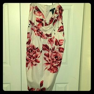 Sexy strapless dress