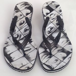 Miss Sixty kitten heel flip flop