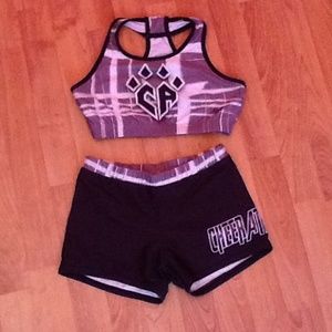 Cheer athletics practice wear