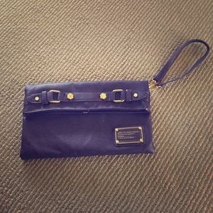 Marc Jacobs purple clutch