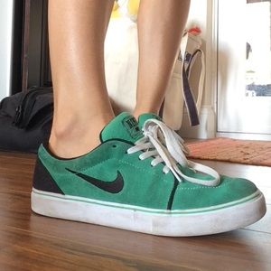 Green Nike Shoes