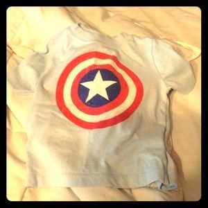 Baby Captain America t-shirt