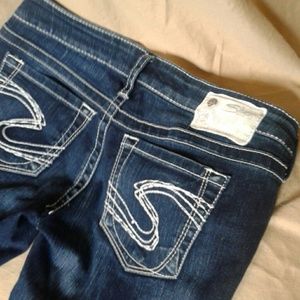 Silver "Camden" skinny jeans - Like New!!!