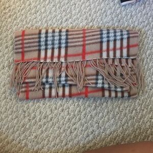 2 for $6 if bought with other scarf. Plaid scarf