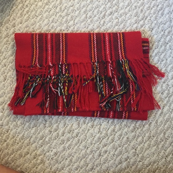 2 for $6 if bought with other scarf. Plaid scarf