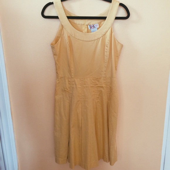 Vintage Yellow Dress