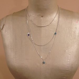 Three chain necklace