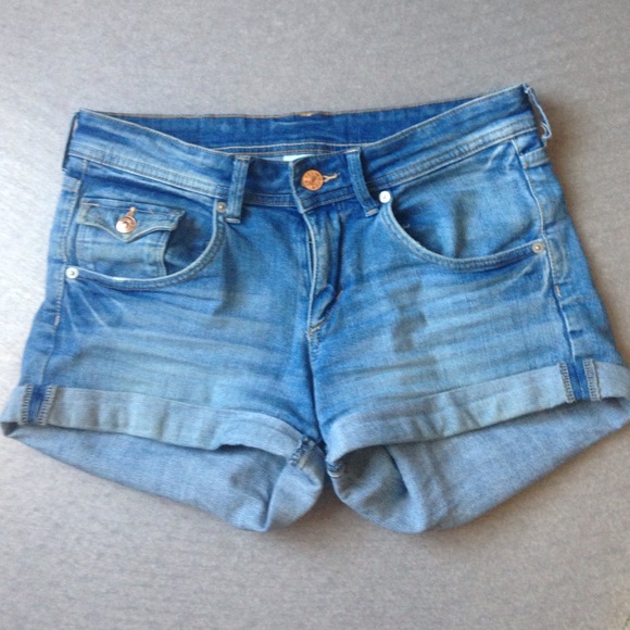 Light blue shorts