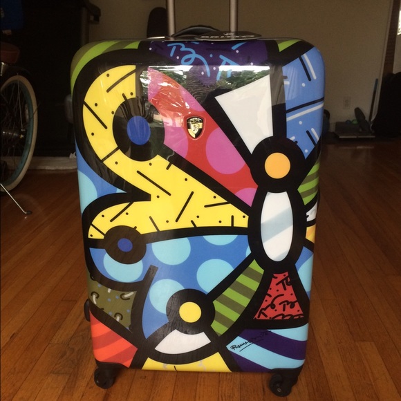 Heys Britto Luggage-Butterfly pattern 4 piece set