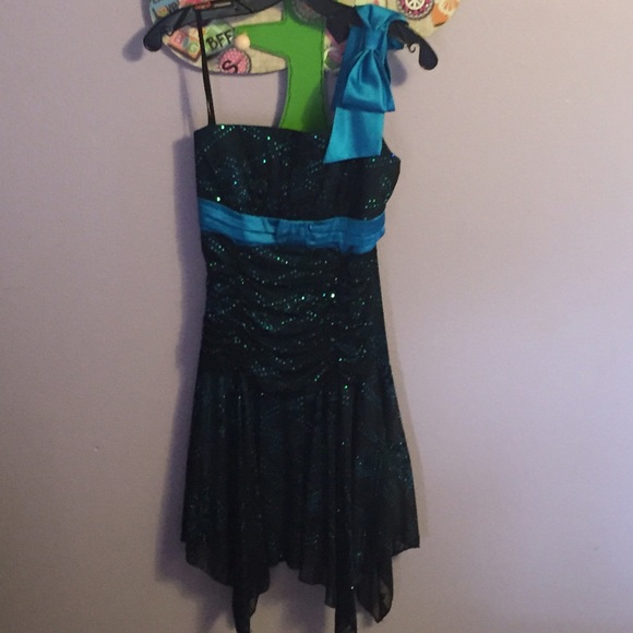 Cute black and blue dress