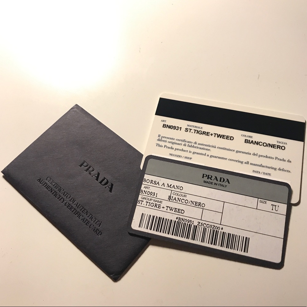 Authentic PRADA Calf Fur Leather Purse - Picture 5 of 5