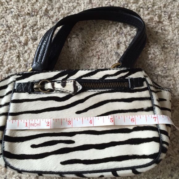 Authentic PRADA Calf Fur Leather Purse - Picture 2 of 5