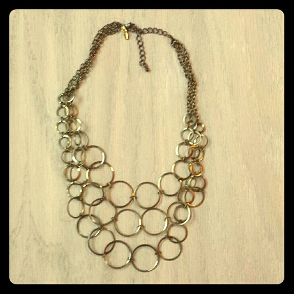 New York and Company Gold Tone Necklace