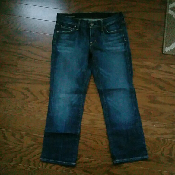 Citizens stretch cropped jeans