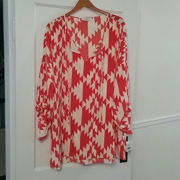 *bundle*Moa Moa Orange tunic + Enzo Angiolini heel