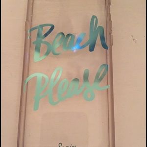 "Beach Please" Sonix iPhone 6 case