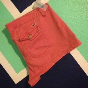 Coral Pink Hollister Shorts