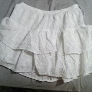 White skirt wet seal