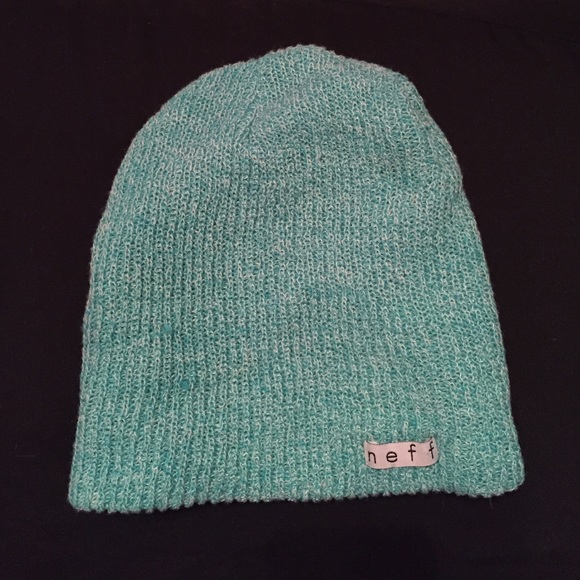 Turquoise Neff beanie