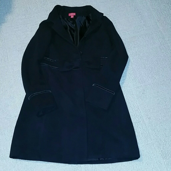 Black dress coat