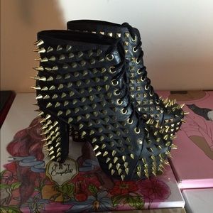 ❌SOLD❌ Jeffrey Campbell Gold Spike Litas