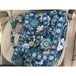 Large Blue Vera Bradley Tote