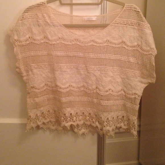 LF/ Millau crochet top