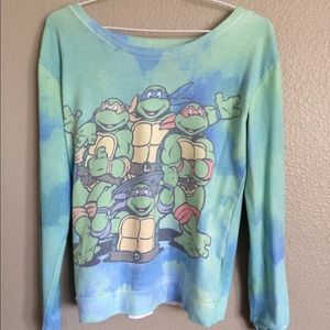 Ninja Turtle Tie Dye Sweater