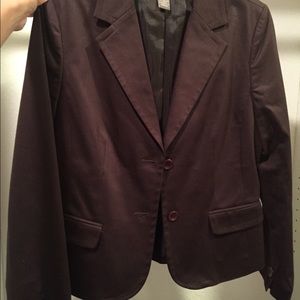 Brown blazer