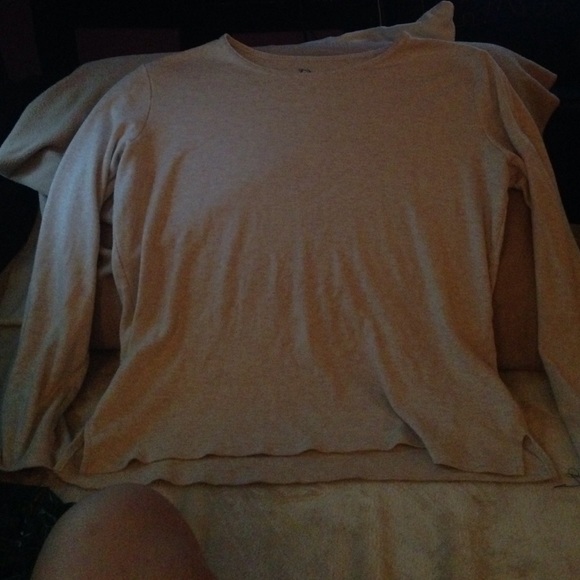 Tan long sleeve t-shirt