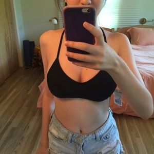 Crochet Bikini Top Forever 21