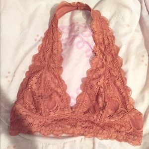 Free people halter bralette.