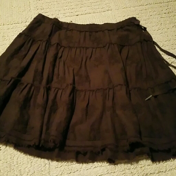 Brown skirt