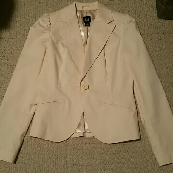 Cream blazer