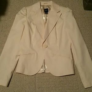 Cream blazer