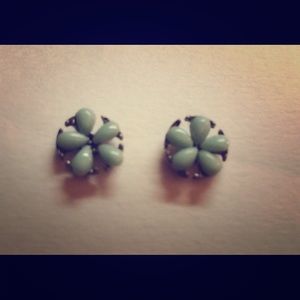 Turquoise Flower Earrings
